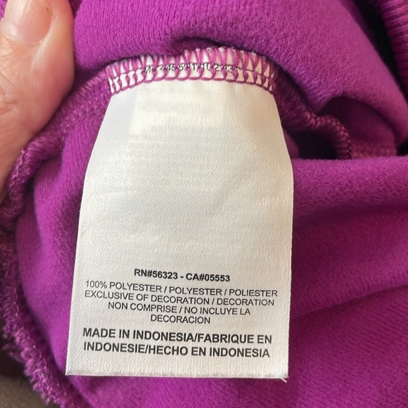 Nike The Athletic Department Purple Athletic Leisure Pants XL - Picture 7 of 8